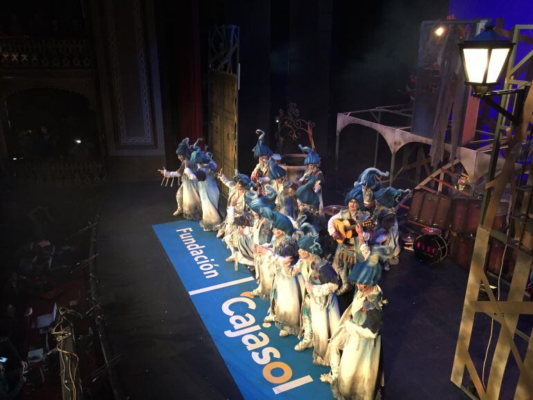 La comparsa La Comunidad de Jesús Bienvenido 