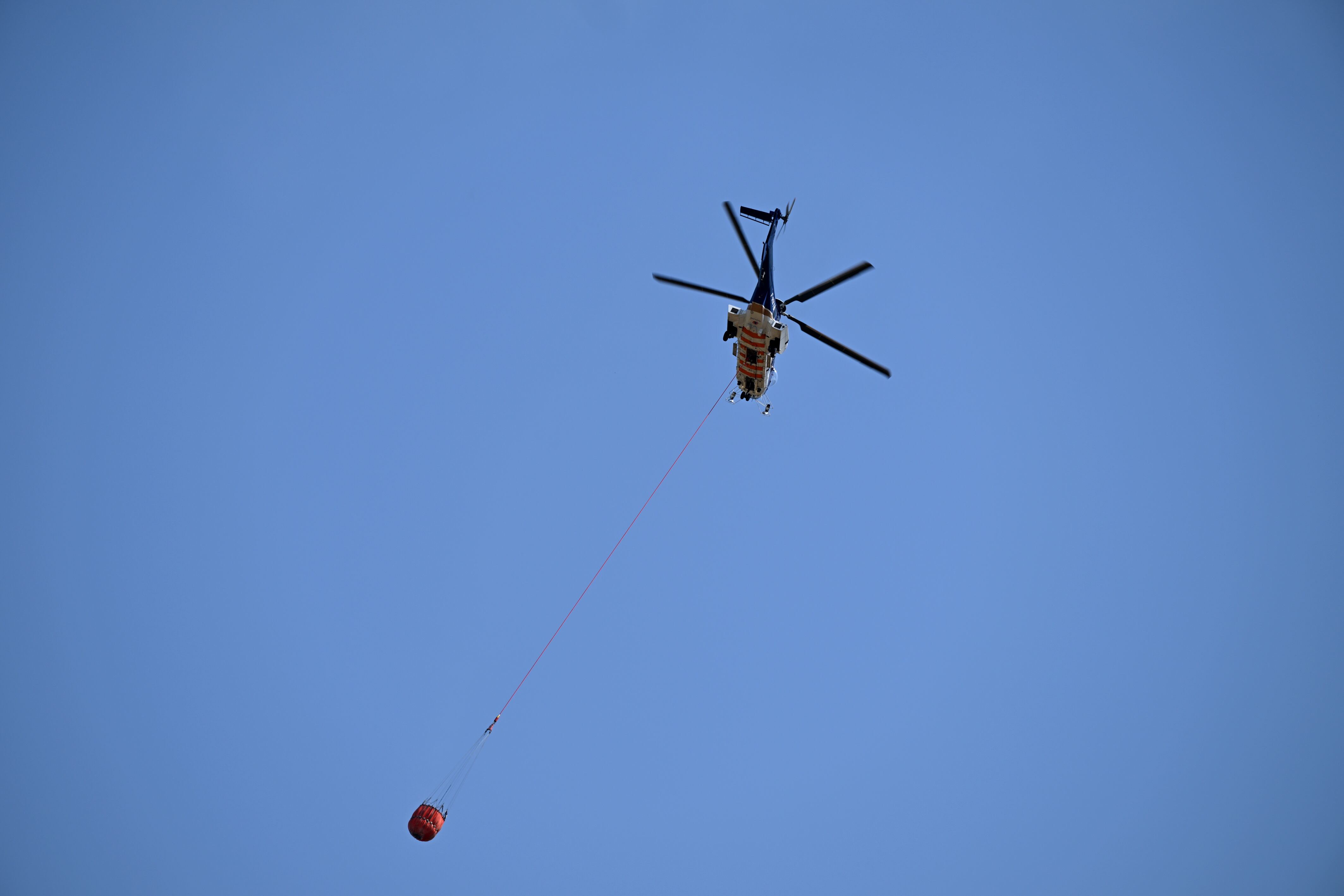 Imagen de archivo de un helicóptero de Emergencias