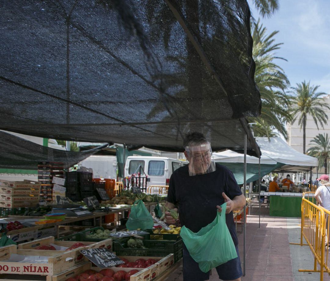 Uno de los mercadillos de la ciudad de Gandia 