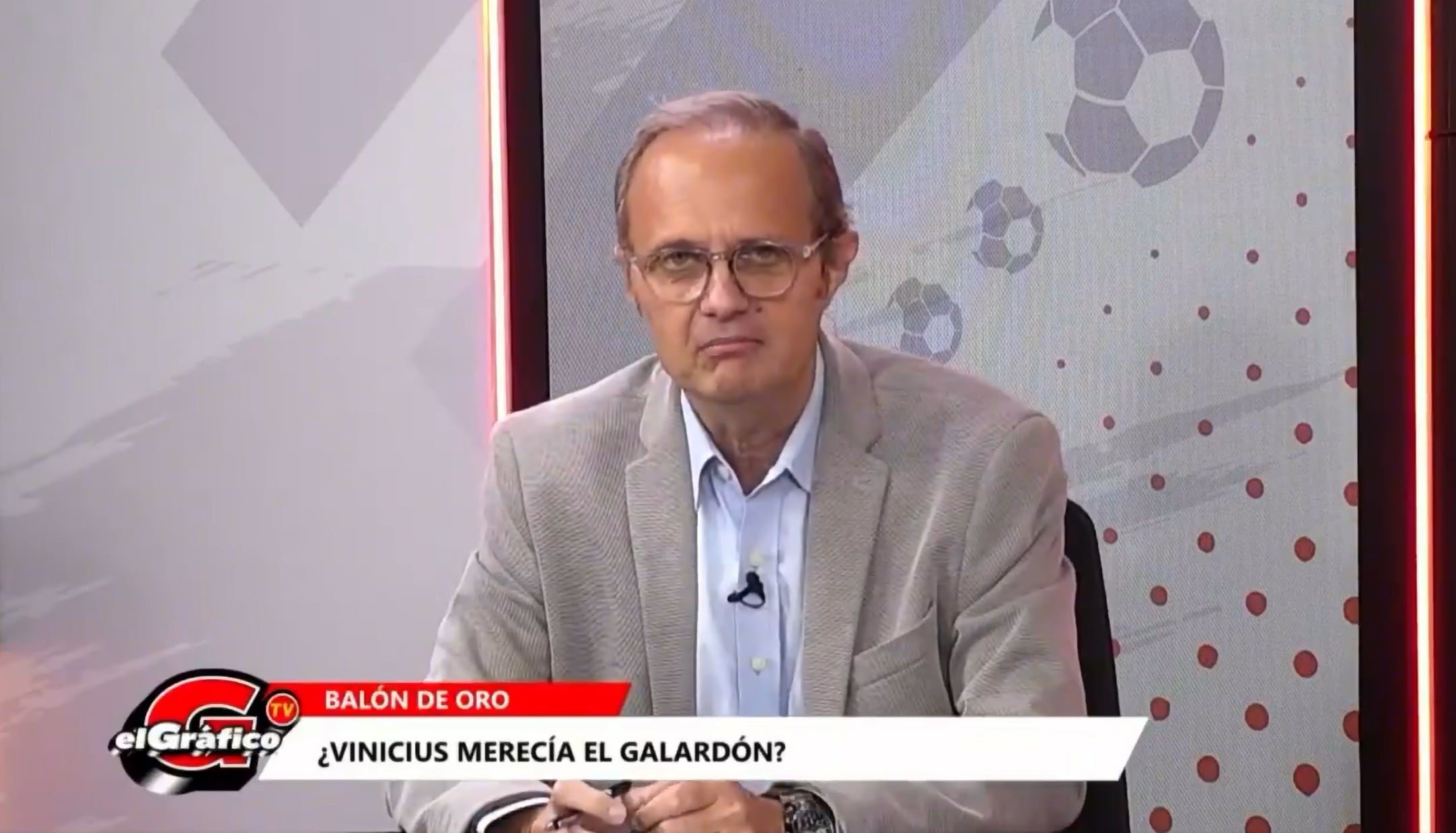 El periodista salvadoreño Bruno Porzio en &#039;El Gráfico&#039;  (captura de pantalla)