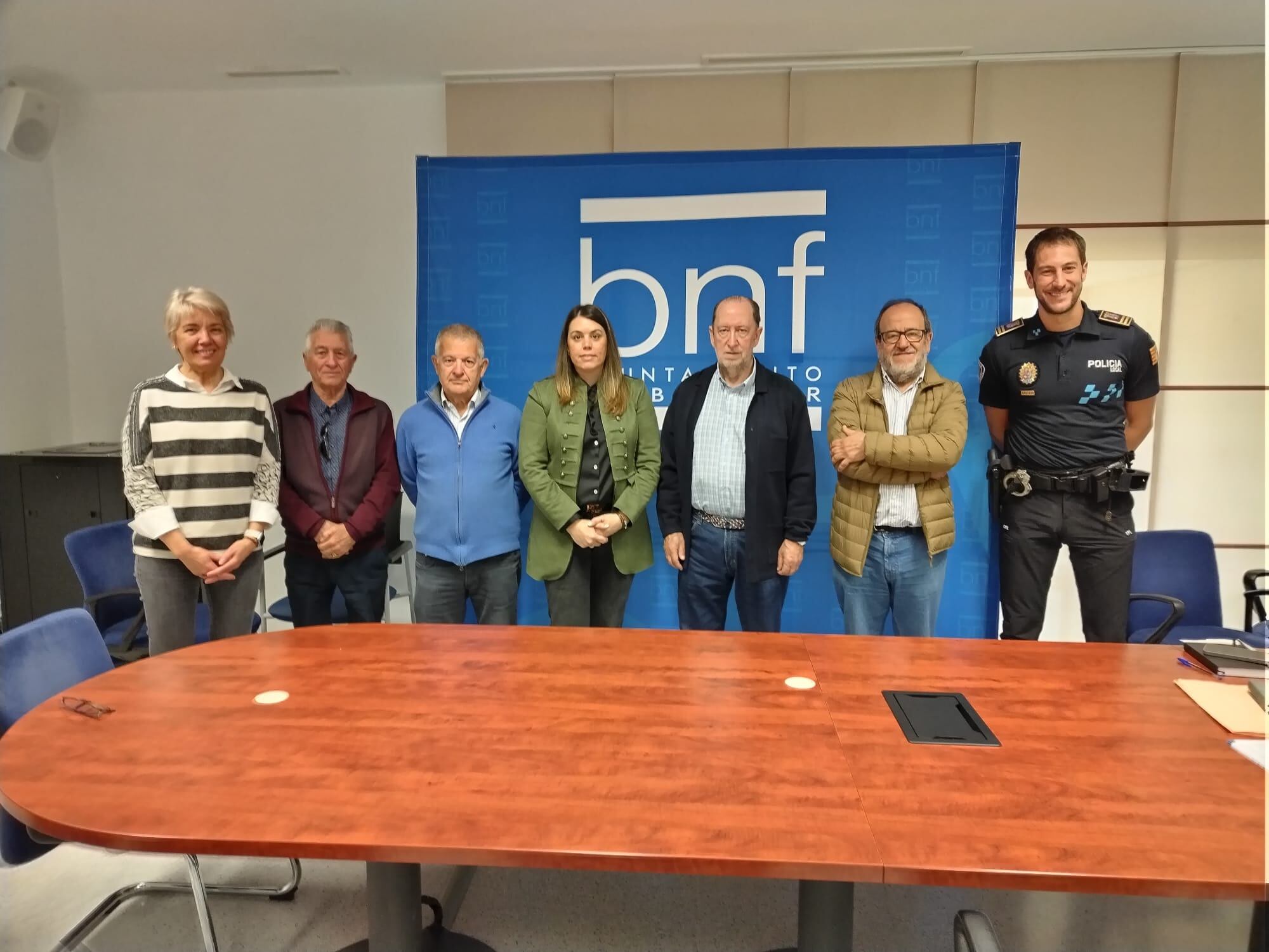 Presentación del encuentro de mayores que se celebrará en Binéfar. Foto: Ayuntamiento de Binéfar