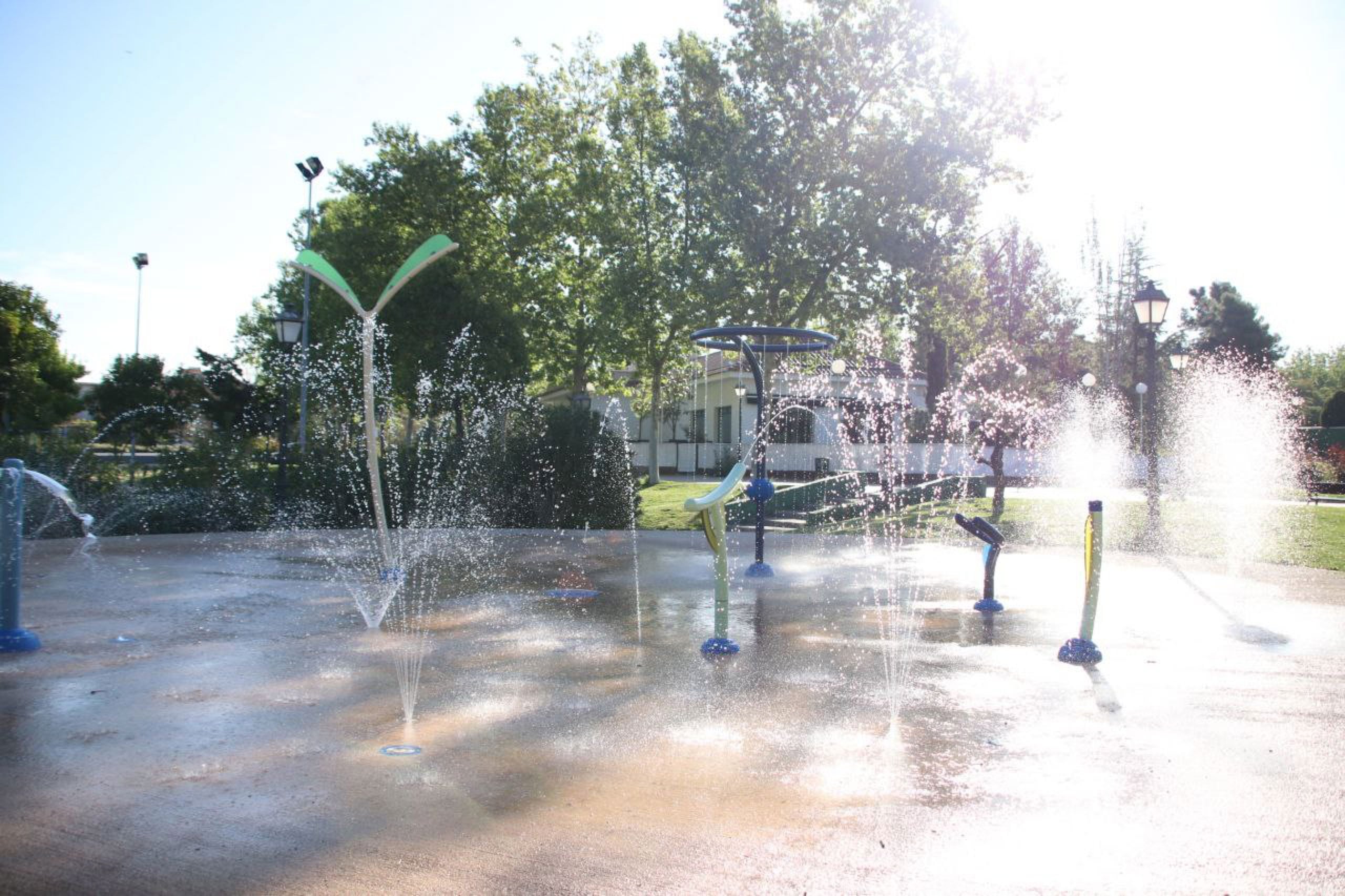 Parque de agua en Alcorcón