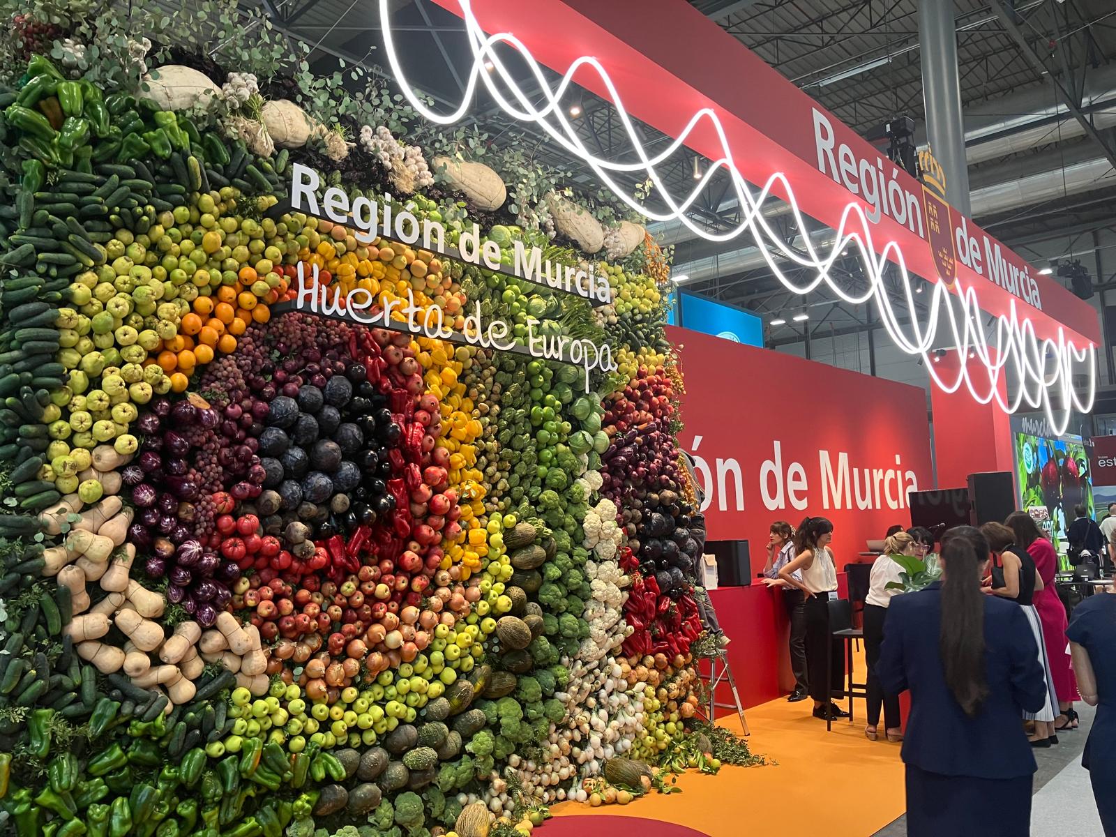 Stand institucional de la Región de Murcia en Fruit Attraction 2024