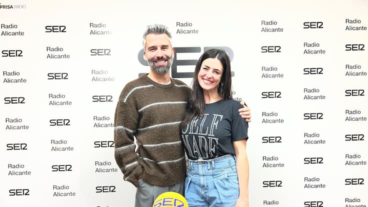 Ylenia Baglietto y Marc Parejo (Mamma Mia!), en Hoy por Hoy Alicante
