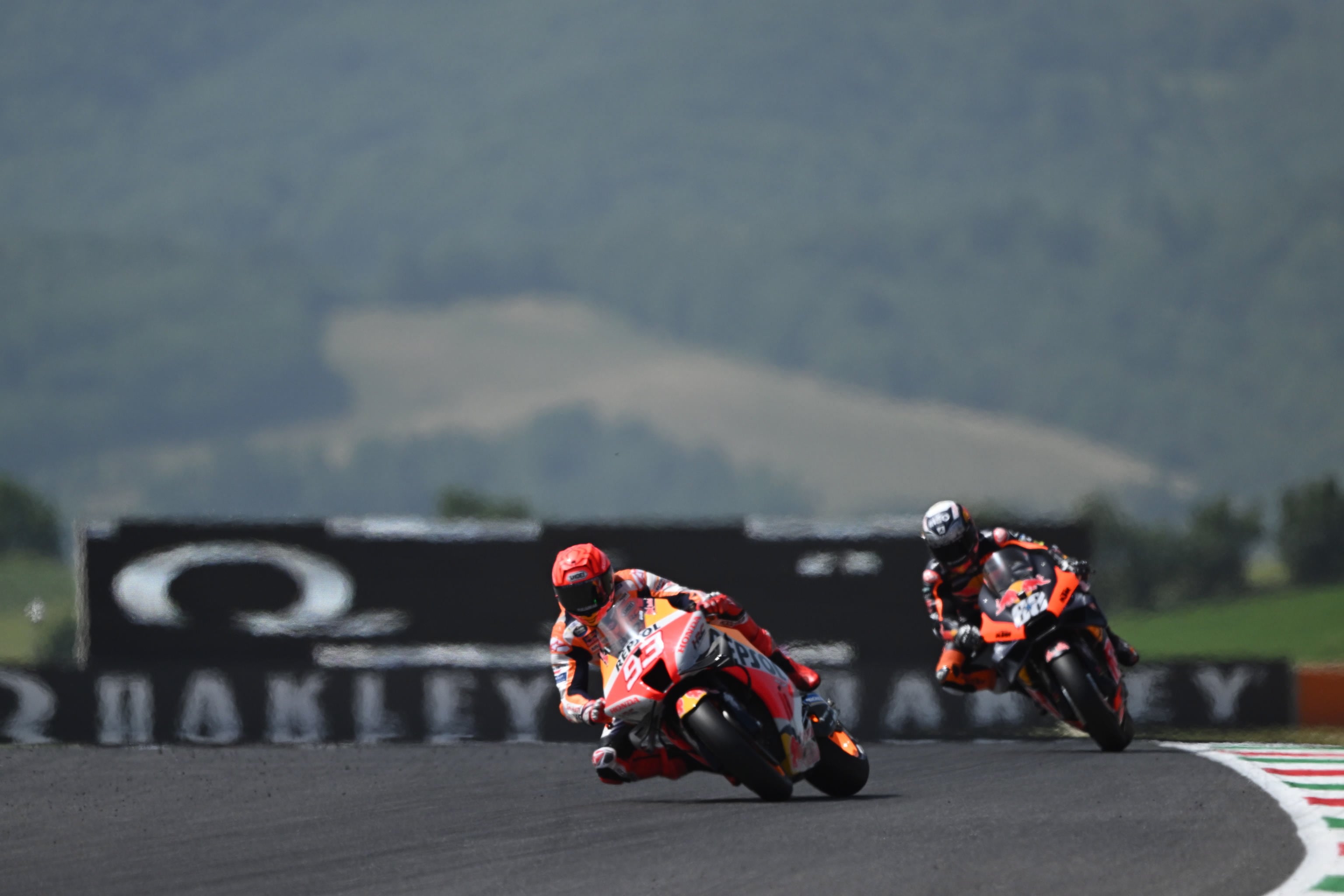 Márquez, durante el GP de Italia.