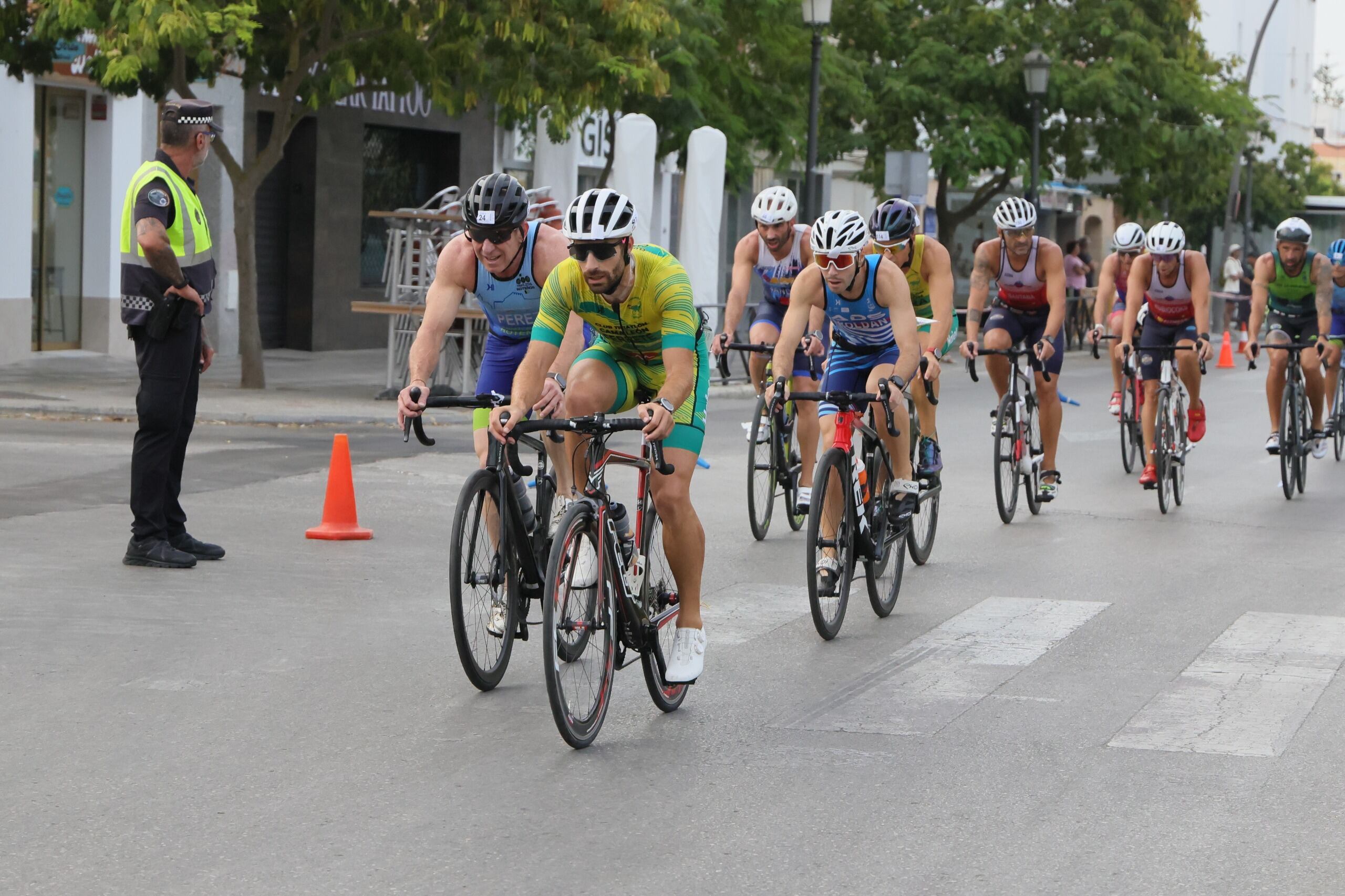 Imagen de la Triatlón celebrada en Rota