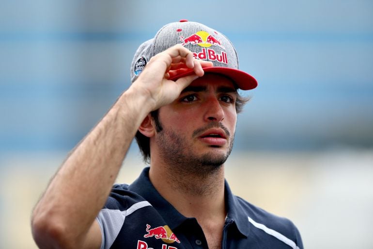 Carlos Sainz durante el Gran Premio de Europa 