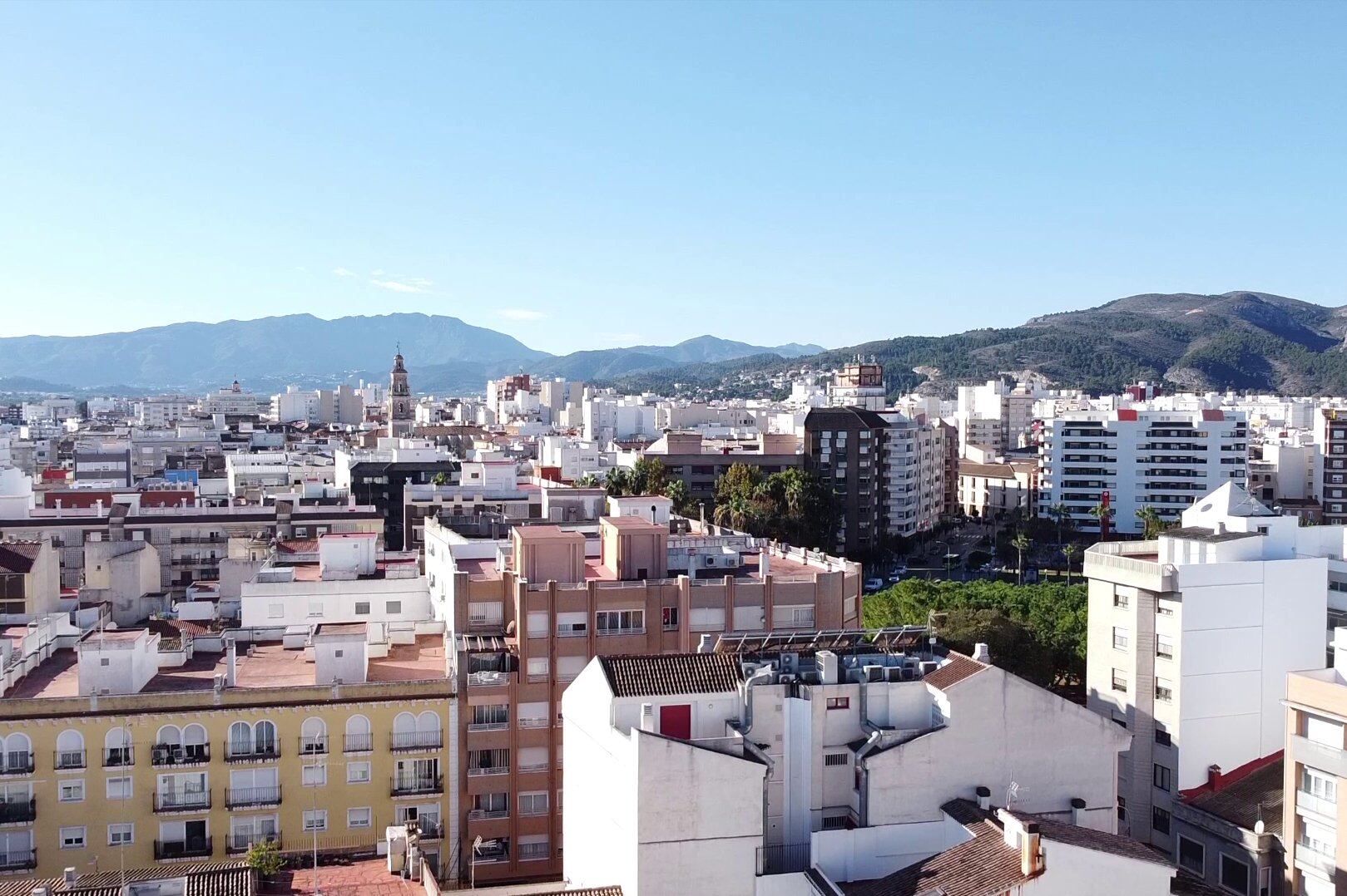 Panorámica de la ciudad de Gandia