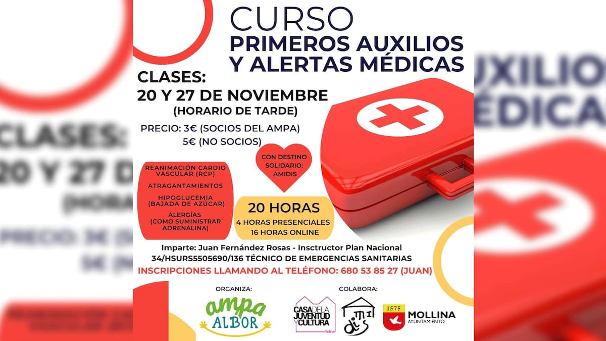 Entrevista Juan Fernández. Curso de primeros auxilios en Mollina