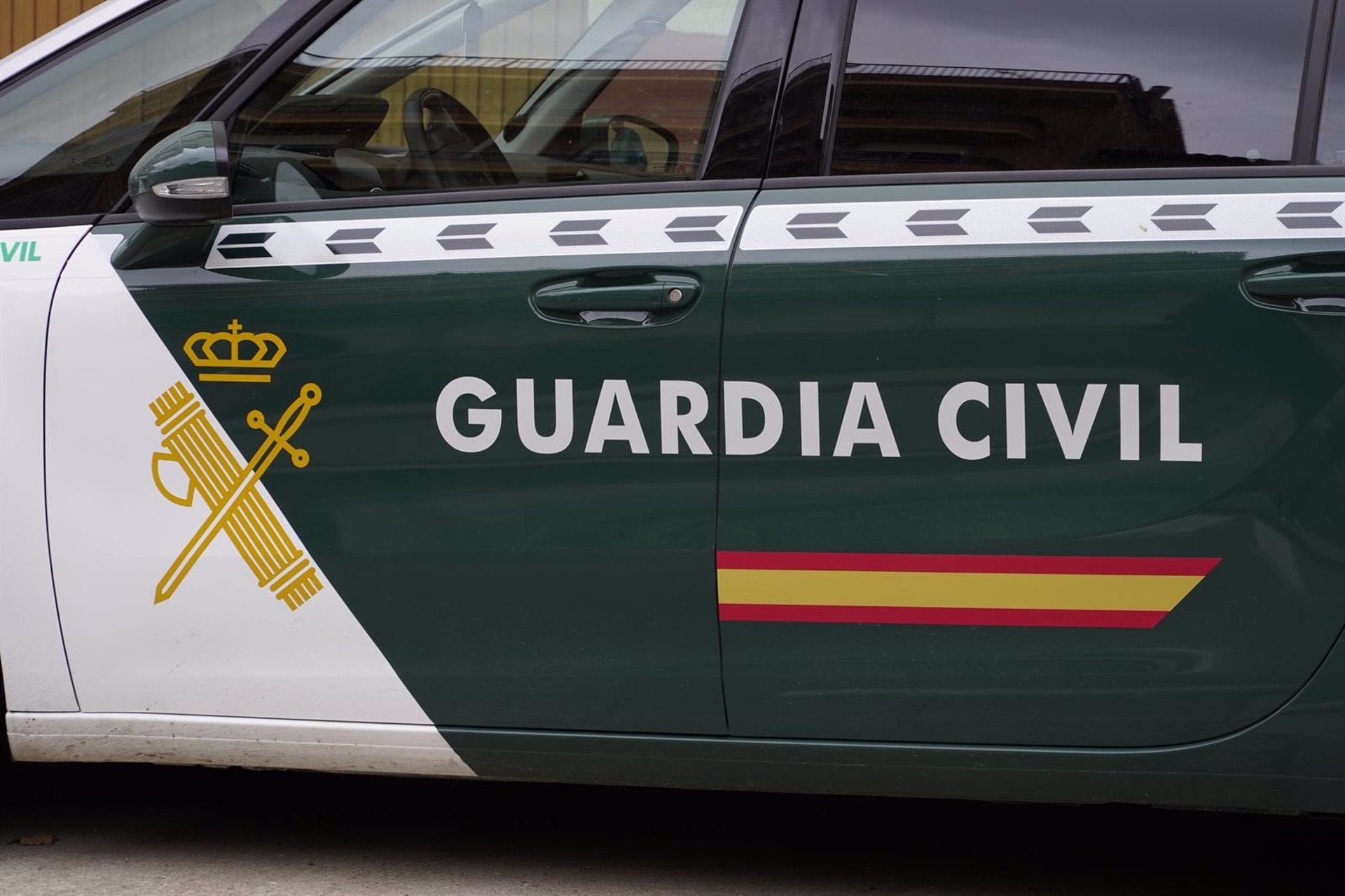 Vehículo de la Guardia Civil