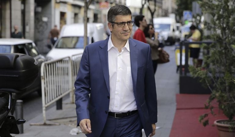 El secretario de Acción Política, Ciudadanía y Libertades del PSOE, Patxi López