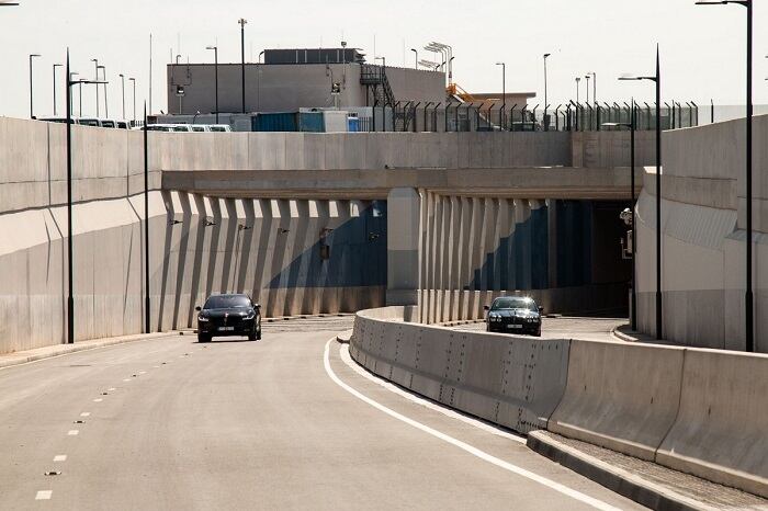 Recorrido inaugural del túnel