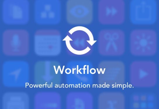 ‘Workflow’ permite automatizar tareas de otros servicios en el iPhone