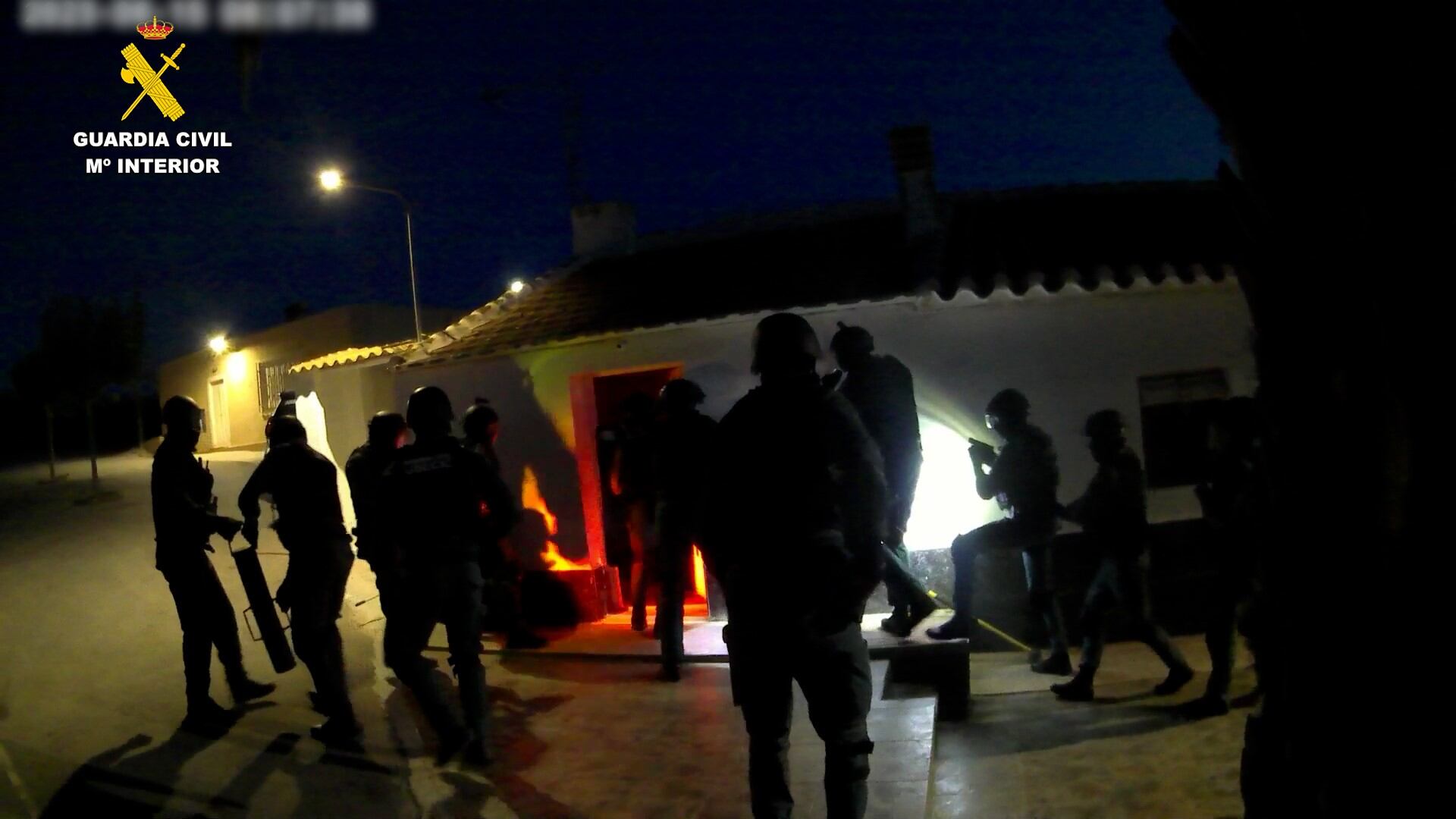 Detenidas 8 personas de una red relacionada con 54 robos de cable de tendido aéreo en Lorca y Puerto Lumbreras.