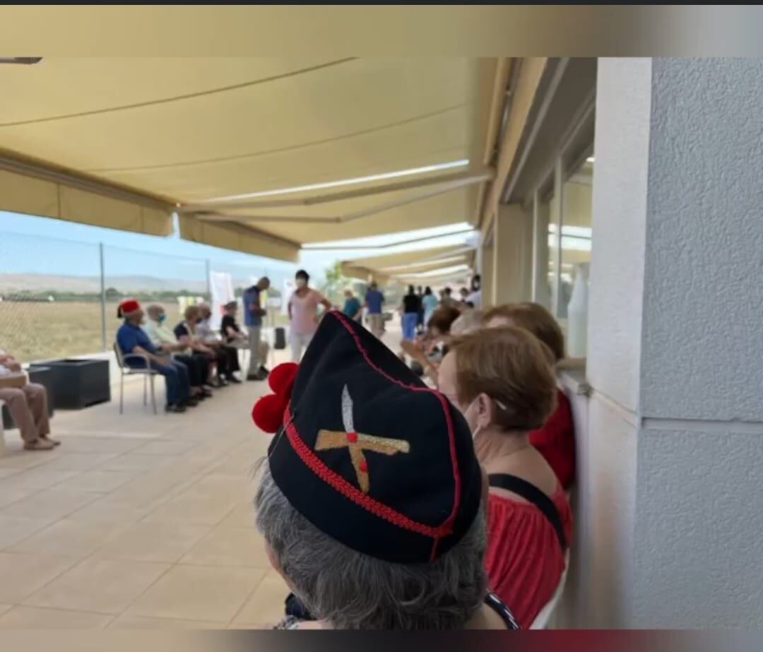 Momentos vividos el viernes en el Centro de día