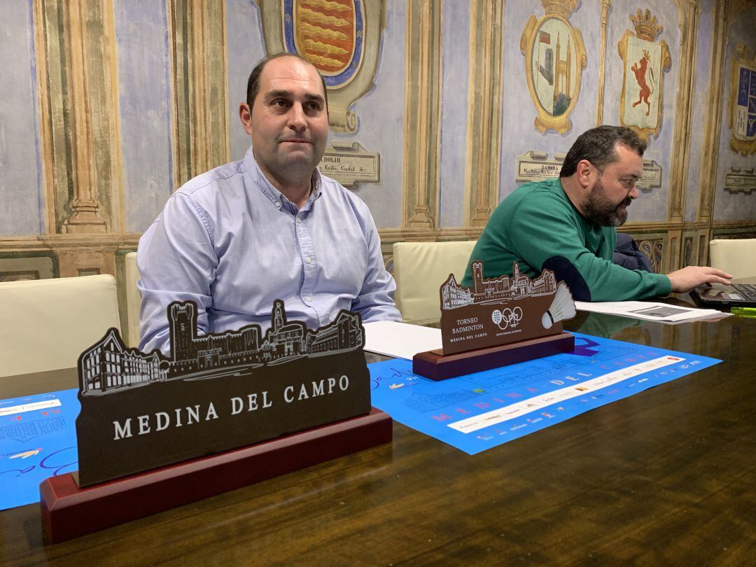 Presentación del Master de Badminton que se celebrará este fin de semana en Medina del Campo