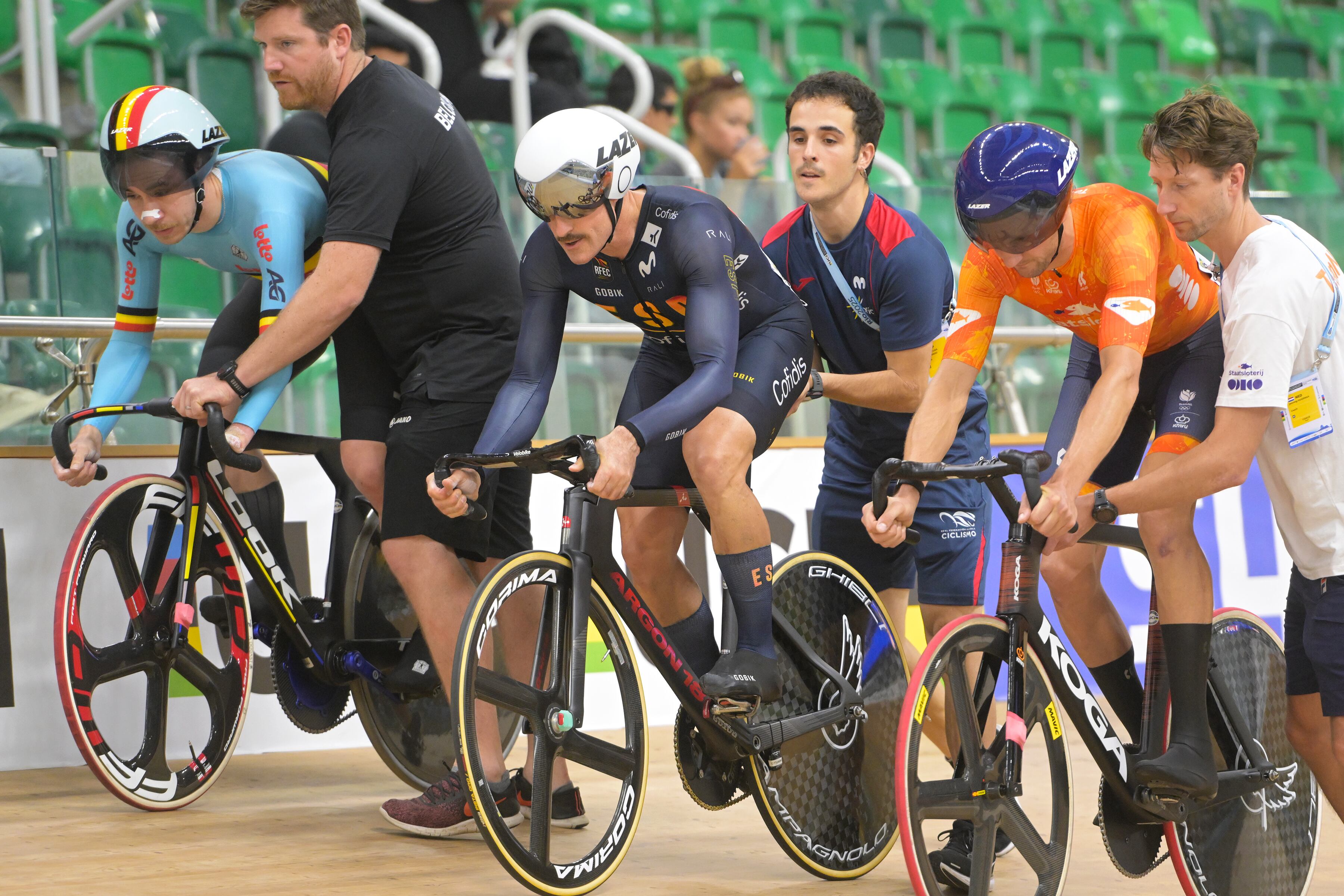 La salida es uno de los momentos claves de la prueba para luego hacer un buen tiempo antes rivales top.