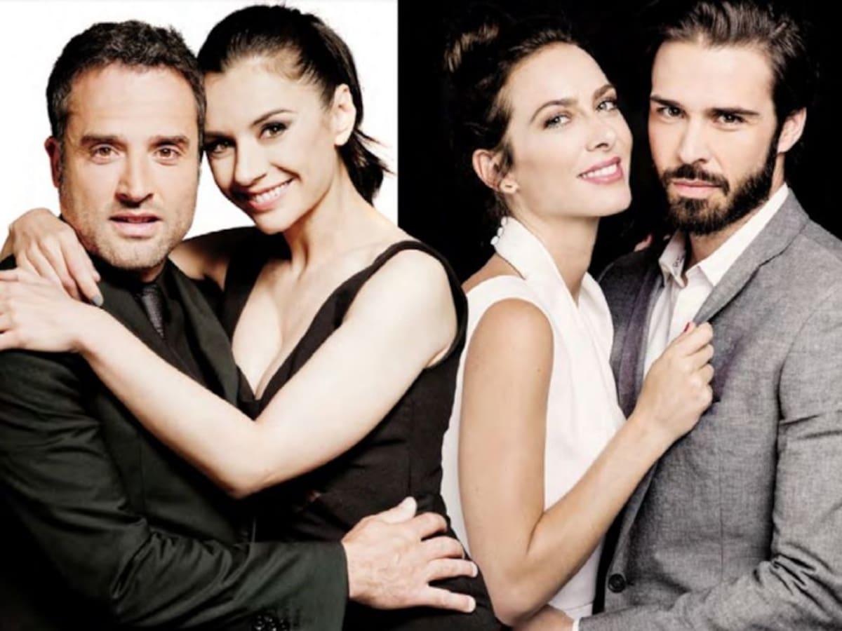 Daniel Guzmán, Miren Ibarguren, Kira Miró y Álex Barahona en 'Dos más dos'