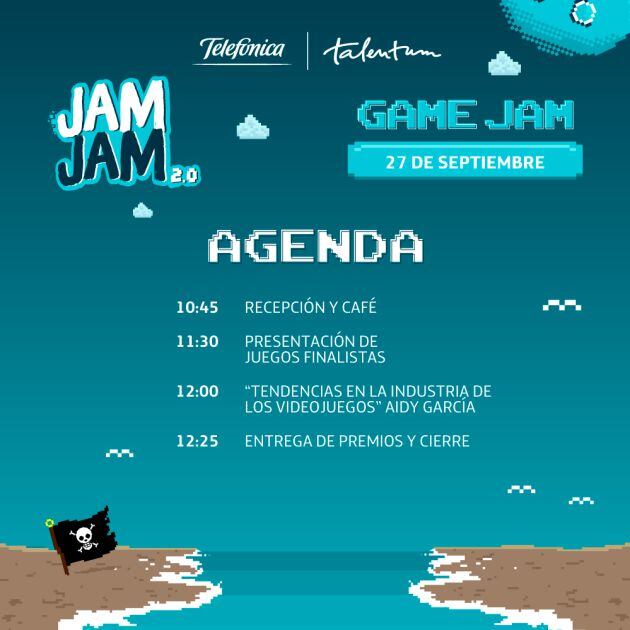 Agenda de la Game Jam 2018