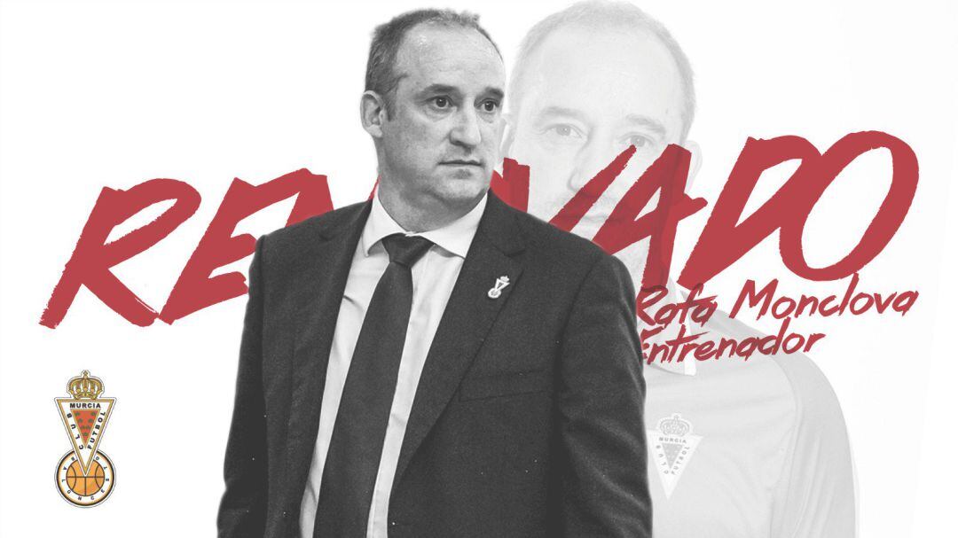 Cartel de renovación de Rafa Monclova