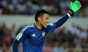 Diego Alves con el Valencia CF