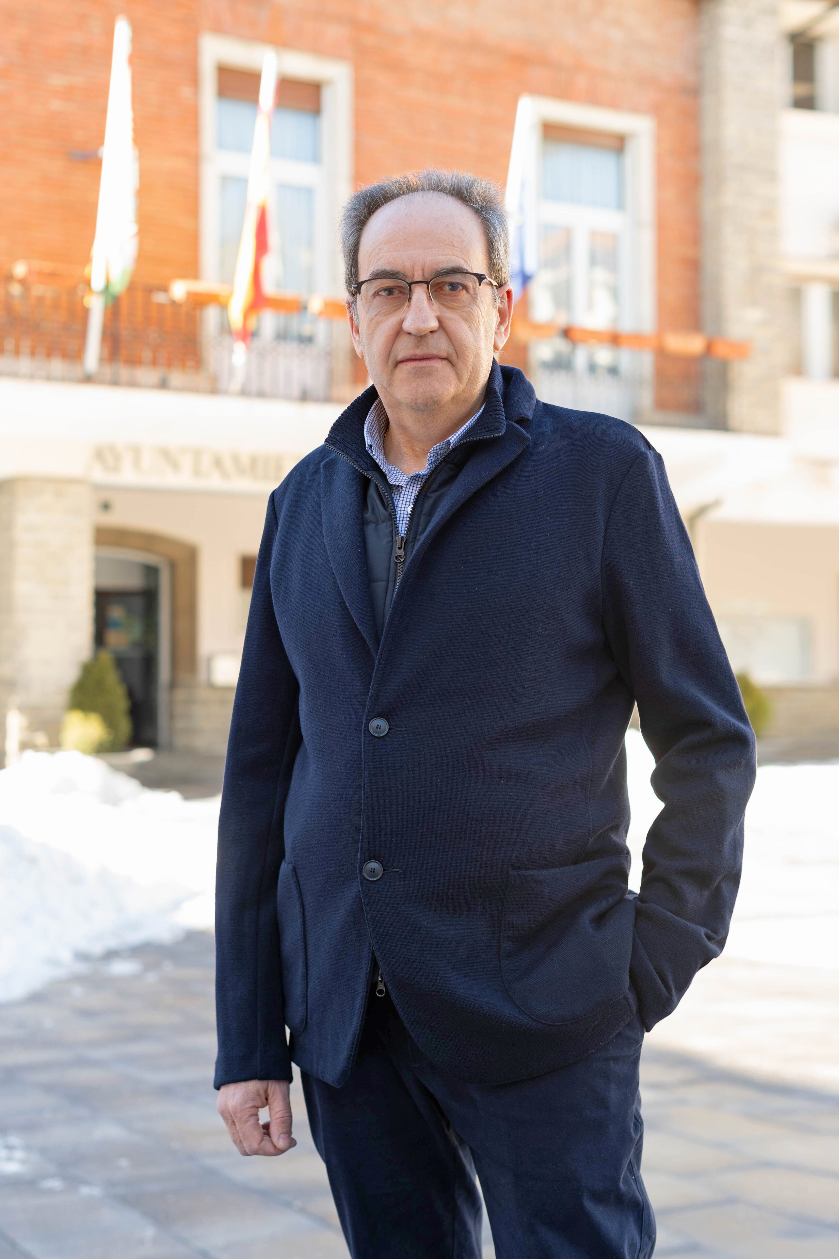 José Cebollero, candidato del PP a la alcaldía de Sabiñánigo