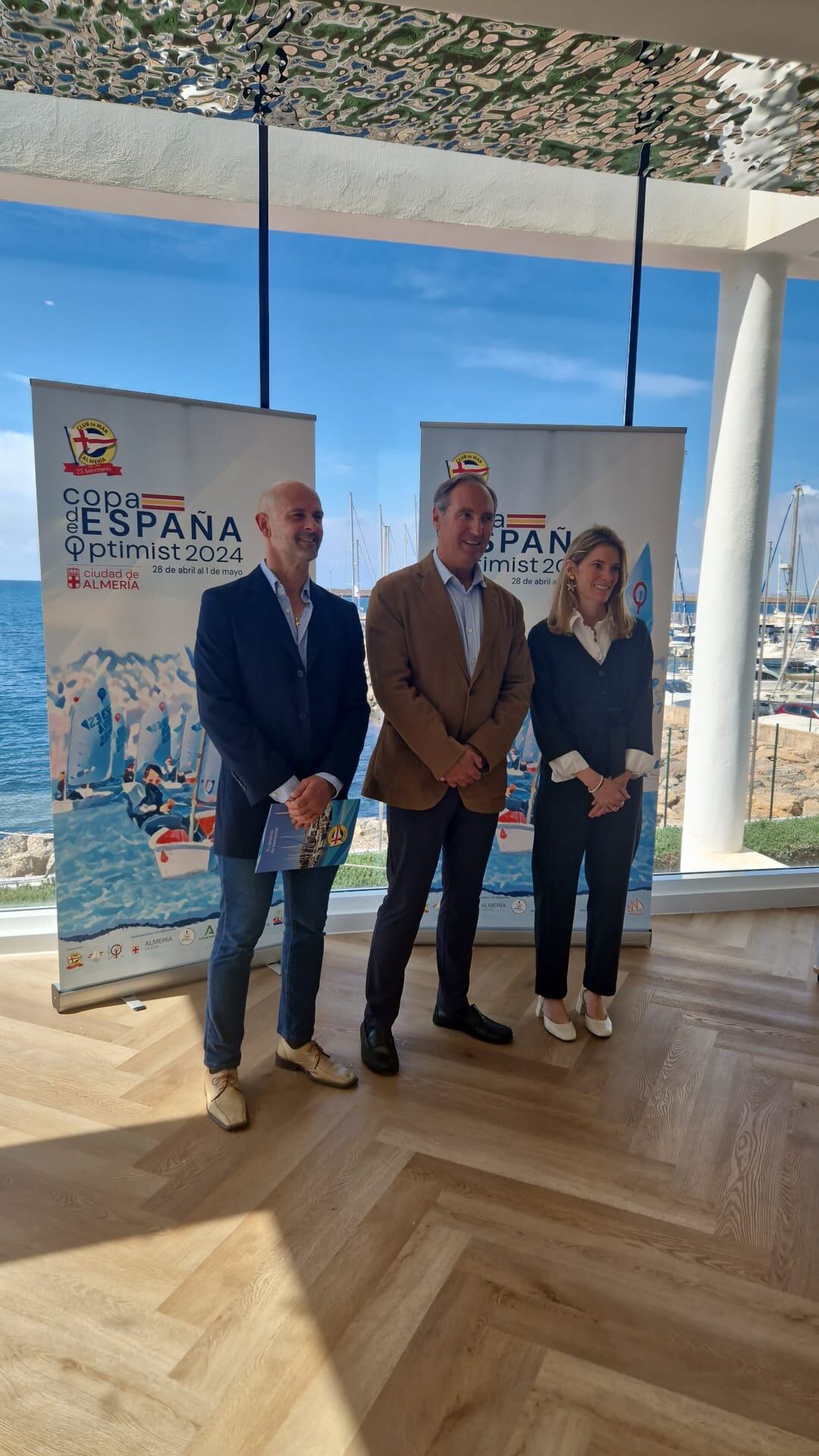 La presentación de La Copa de España de Optimist ‘Ciudad de Almería&#039;