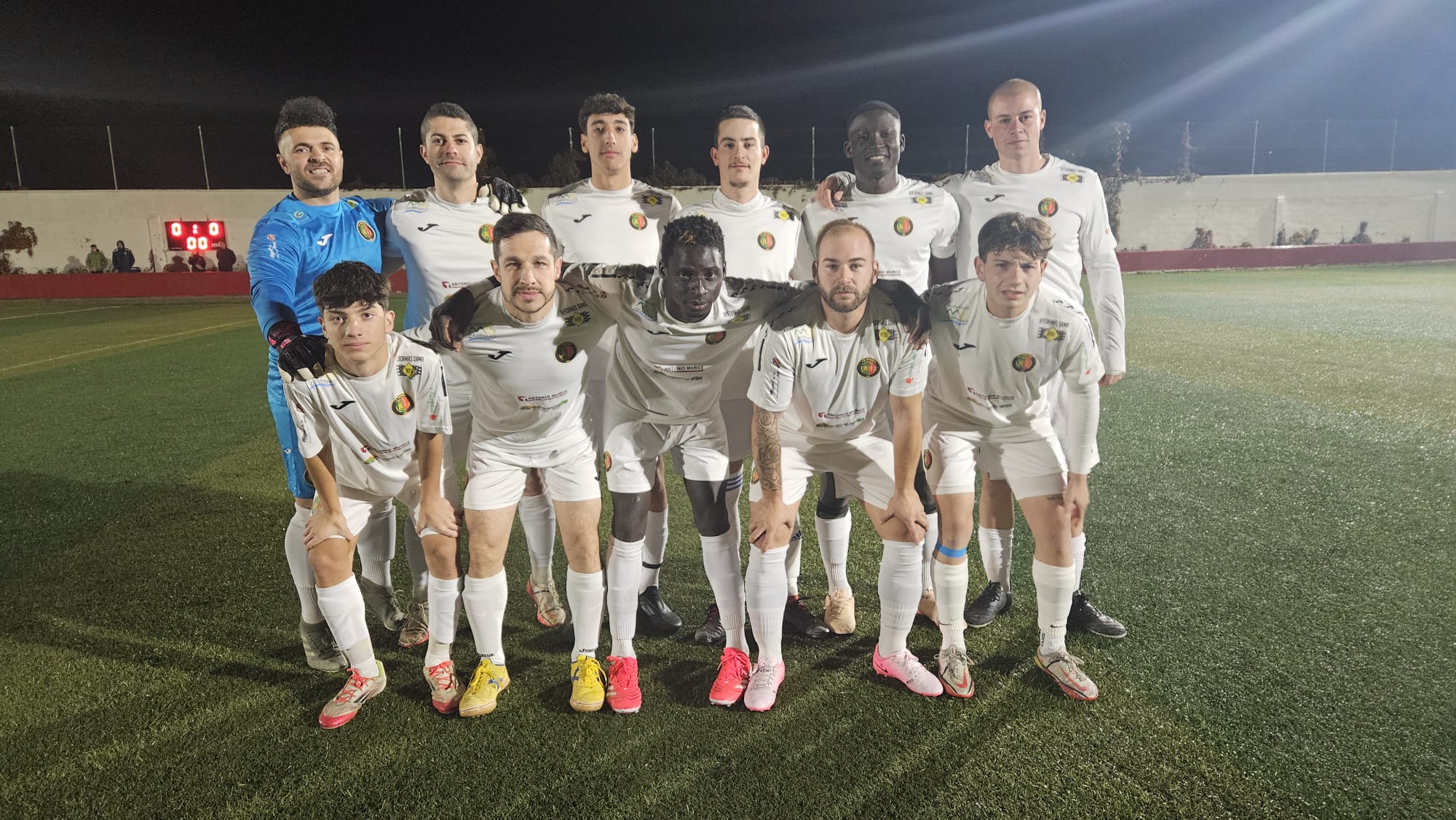 Equipo titular del C.D. Sorihuela del Guadalimar en Jódar