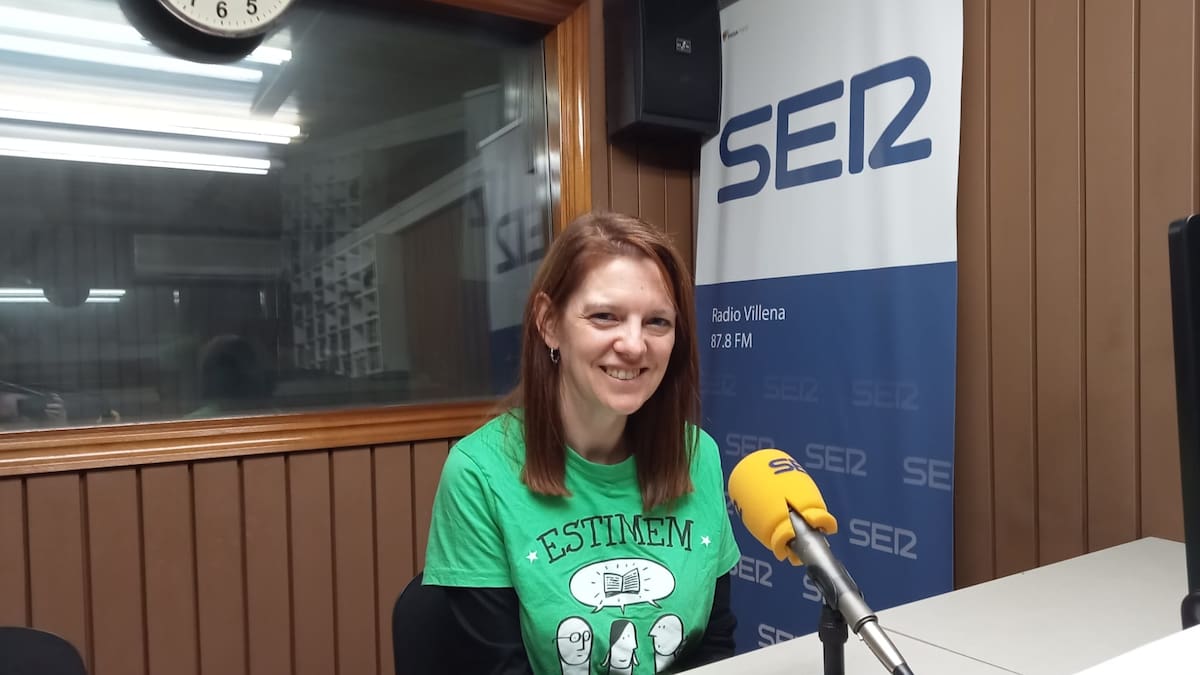 Nuria Muñoz, de la Asamblea de docentes de Villena