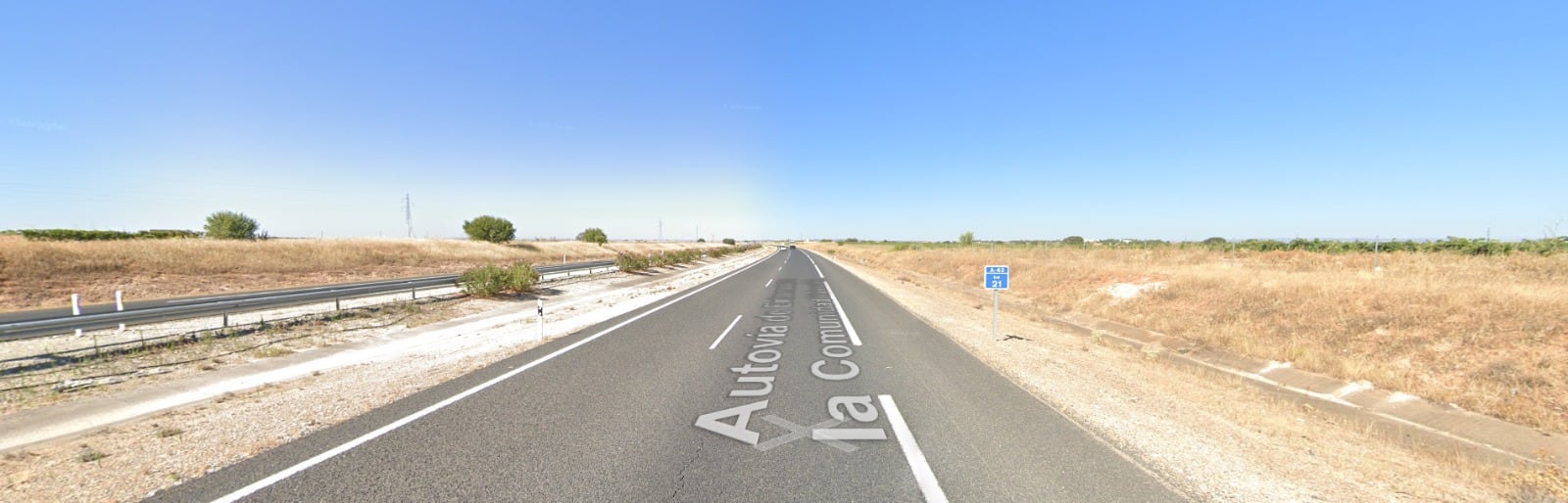 El accidente ha tenido lugar en esta carretera, la A-43, sentido Ciudad Real.