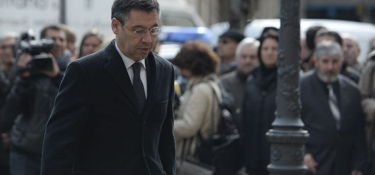 El presidente del FC. Barcelona Josep Maria Bartomeu.