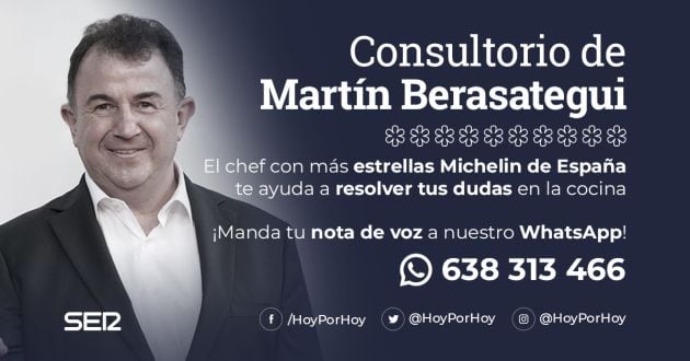 Consultorio de Martín Berasategui en &#039;Hoy por hoy&#039;.