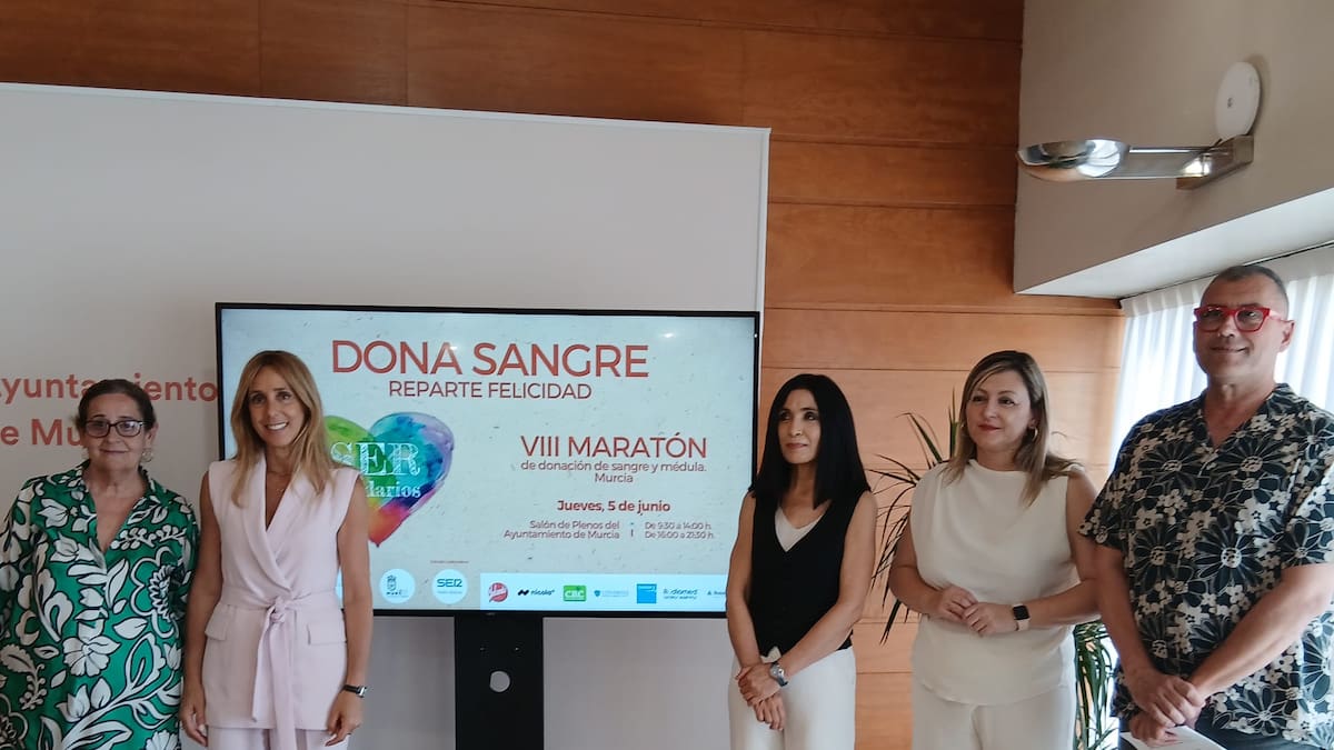 Entrevista a Pilar Torres, María Luisa Lozano y Ruth García, presentación VIII Maratón Solidario de Donación de Sangre