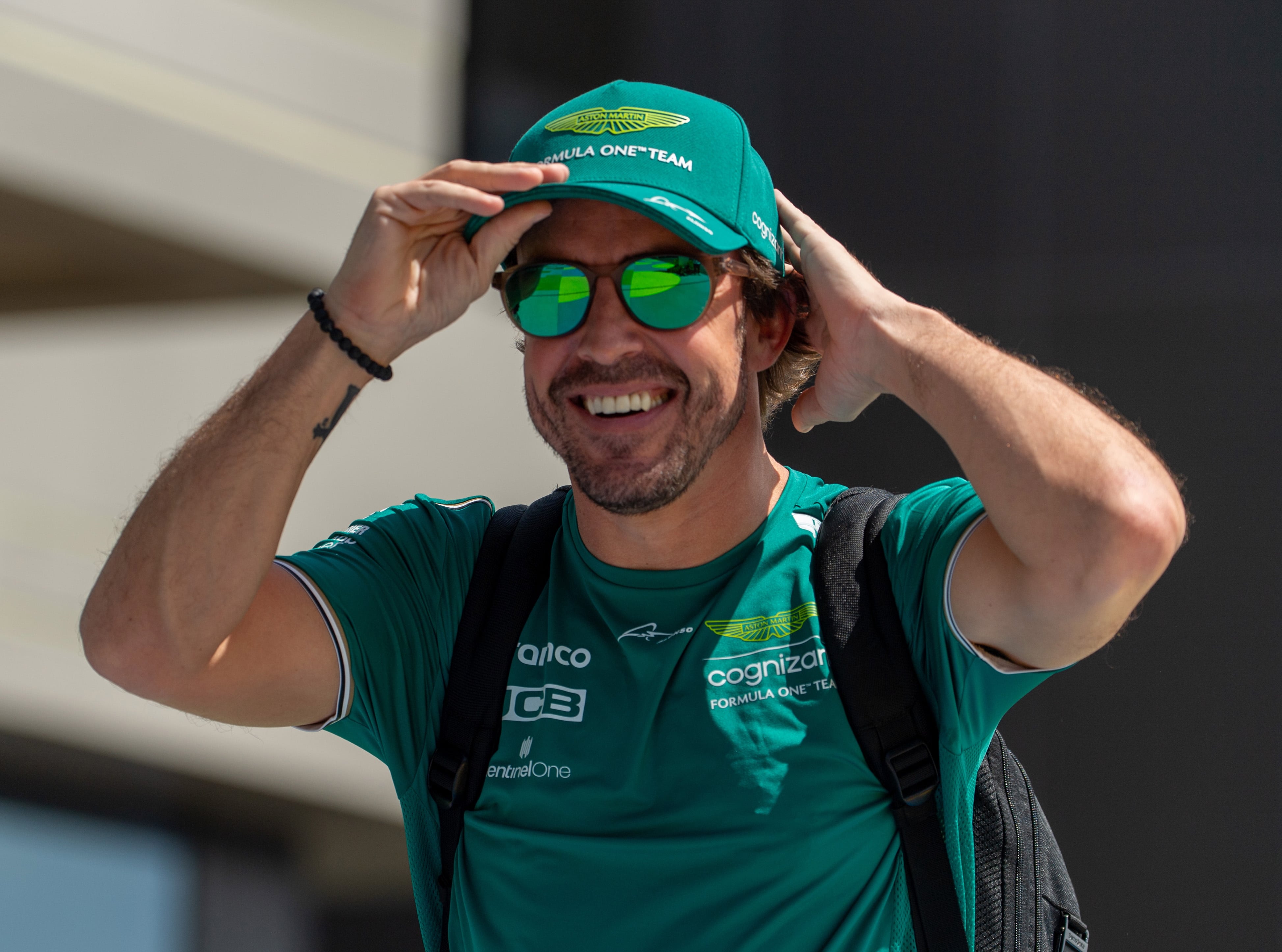 Fernando Alonso, piloto de Aston Martin. (Fórmula Uno, Arabia Saudita) EFE/EPA/STR