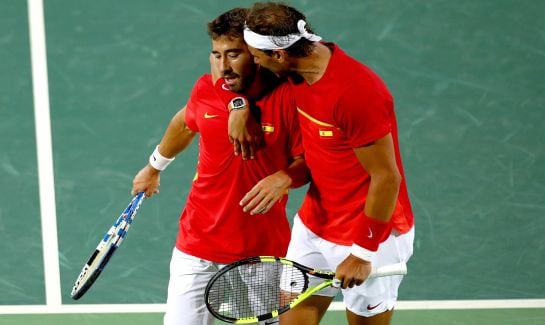 Nadal arengó a López en los momentos más delicados del partido