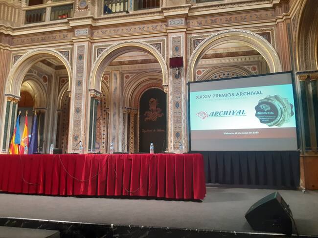 Entrega de los premios Archival