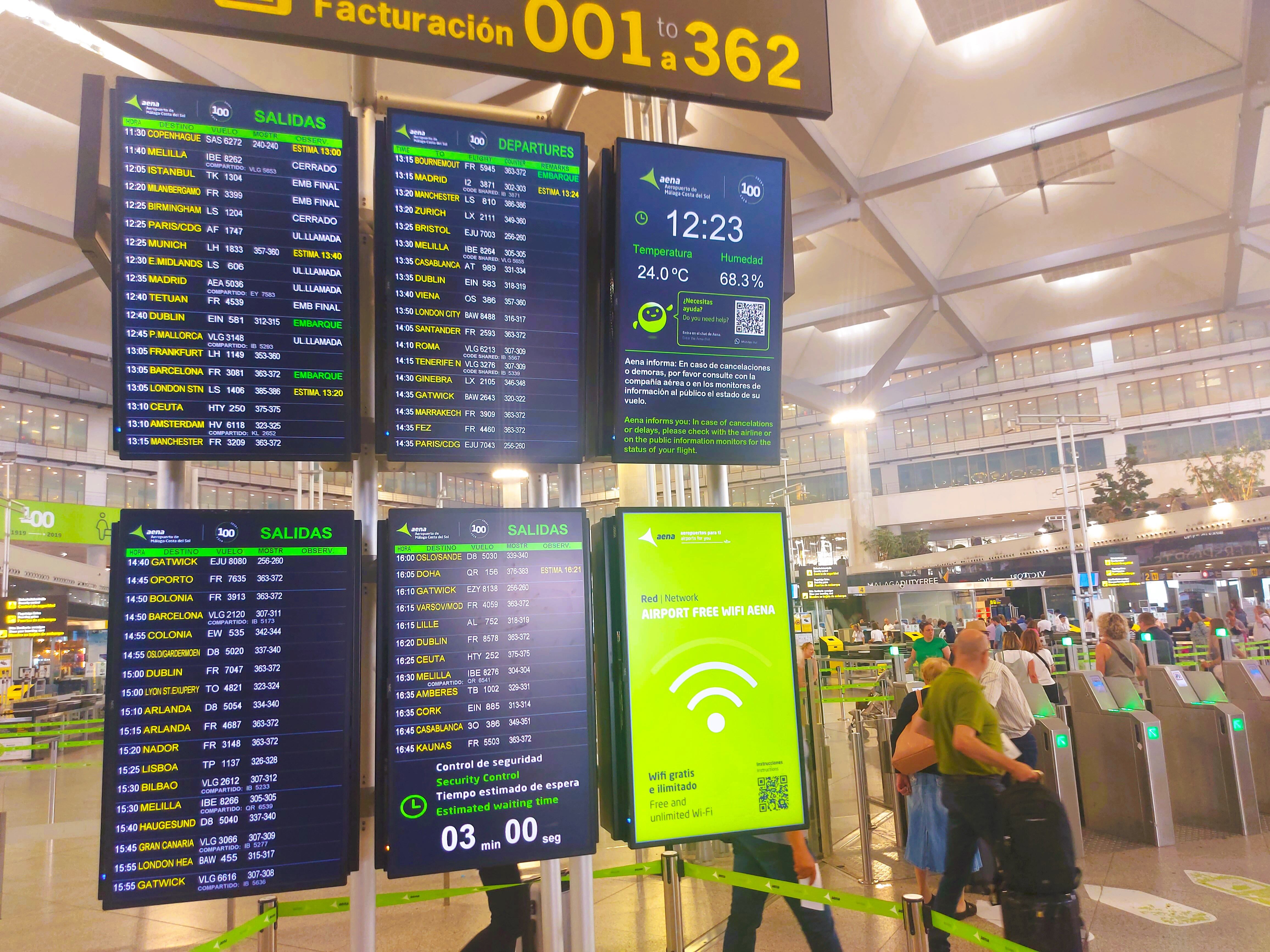 Oli, el servicio de chatbot de Aena, llega alAeropuerto de Málaga-Costa del Sol