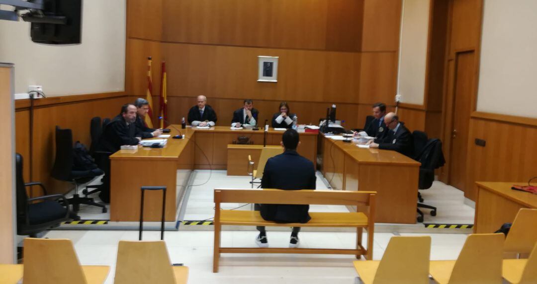 Momento del juicio a Adriano