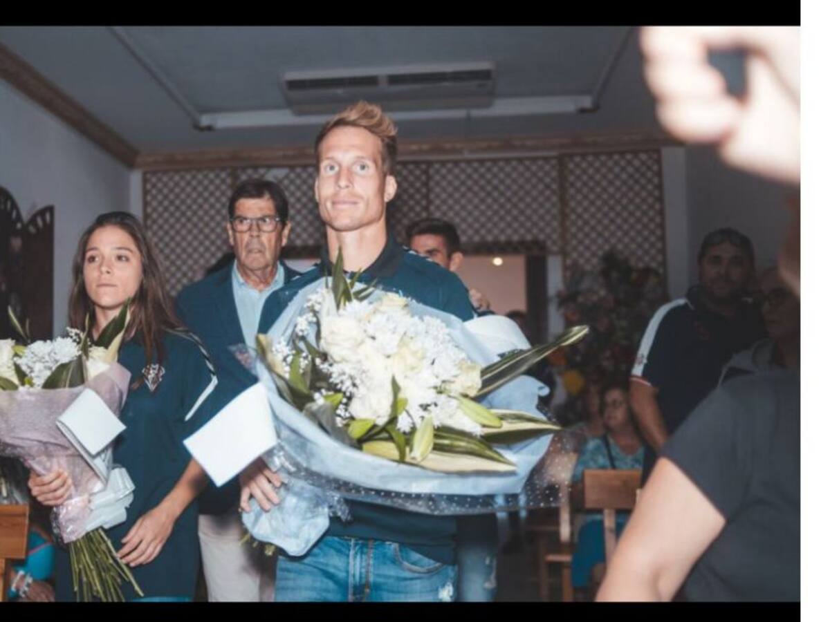 El Albacete realiza la ofrenda a la patrona