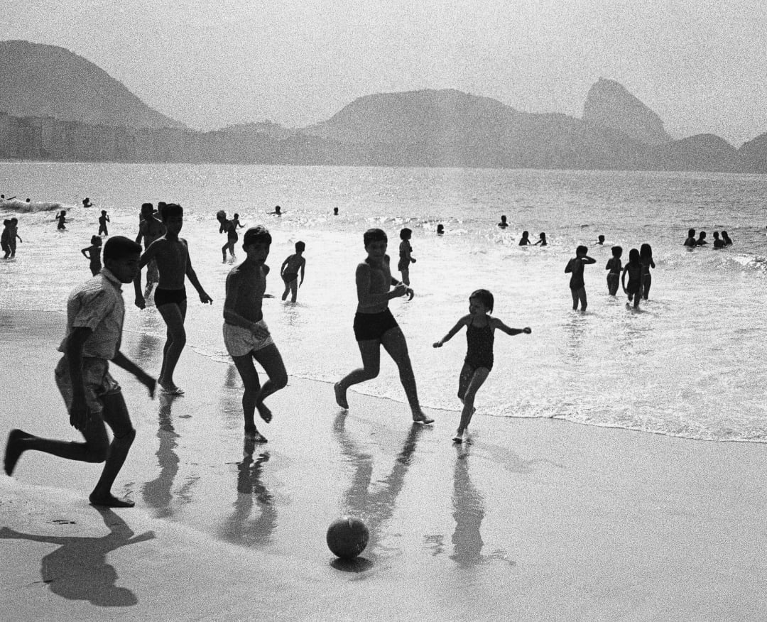 La playa de Copacabana en los años 60