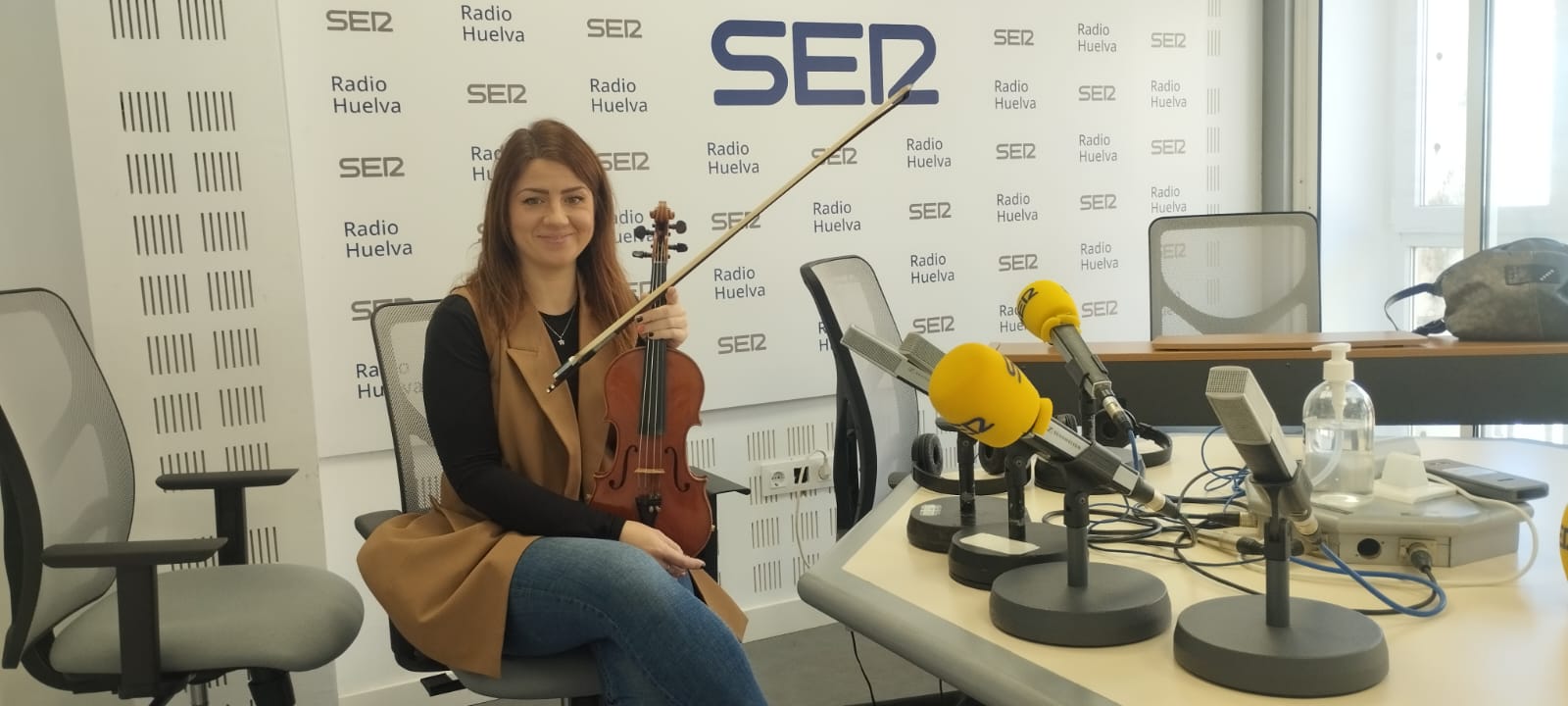 Cristina Aragón Copete, violinista onubense