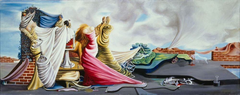 Oscar Domínguez (1906-1957). Personajes surrealistas, 1937. Colección particular