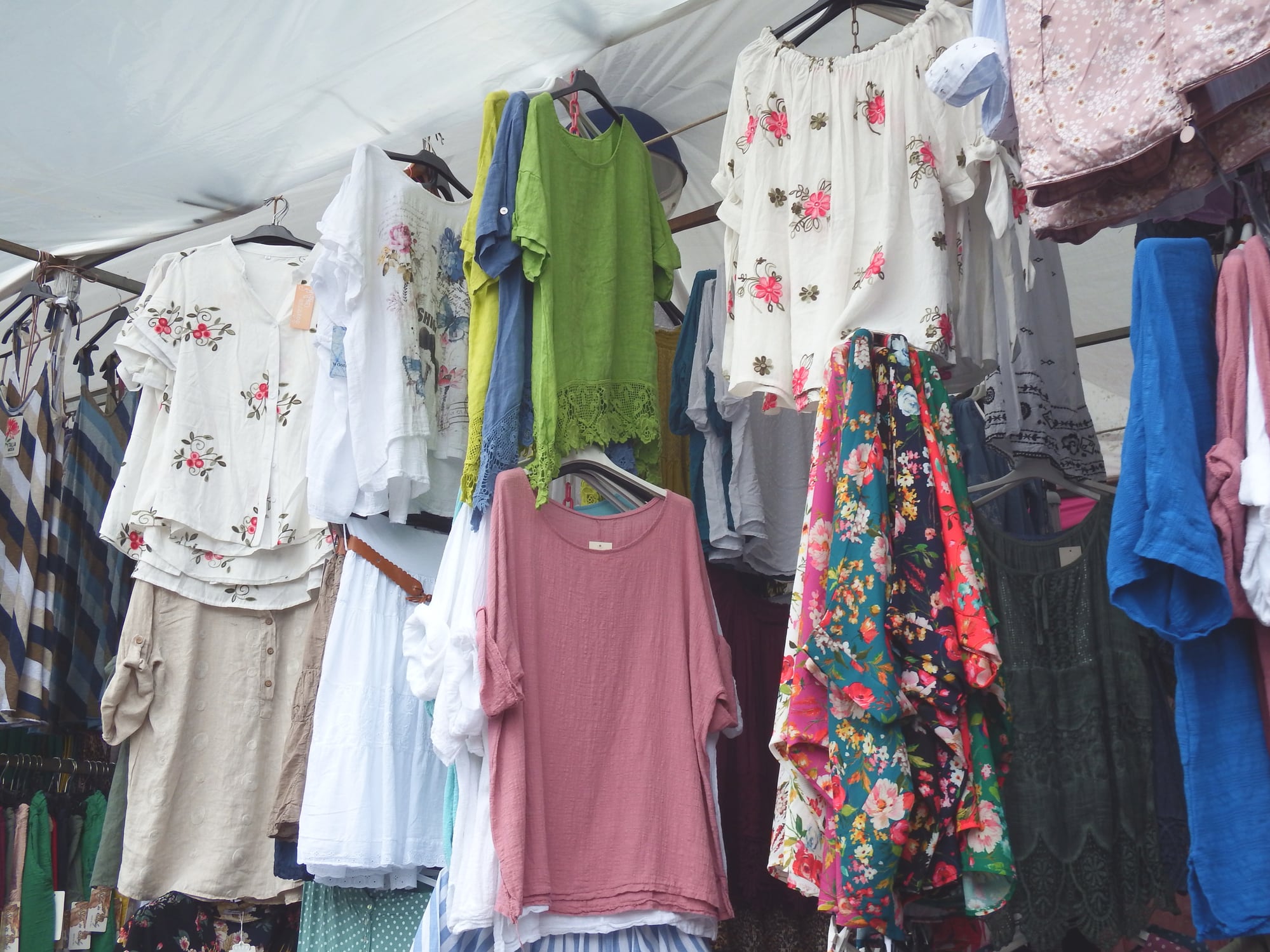 Mercadillo en Palencia