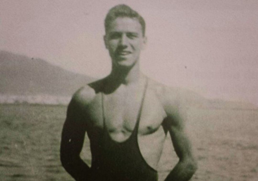 El exnadador español Manuel Guerra, olímpico en 1948.