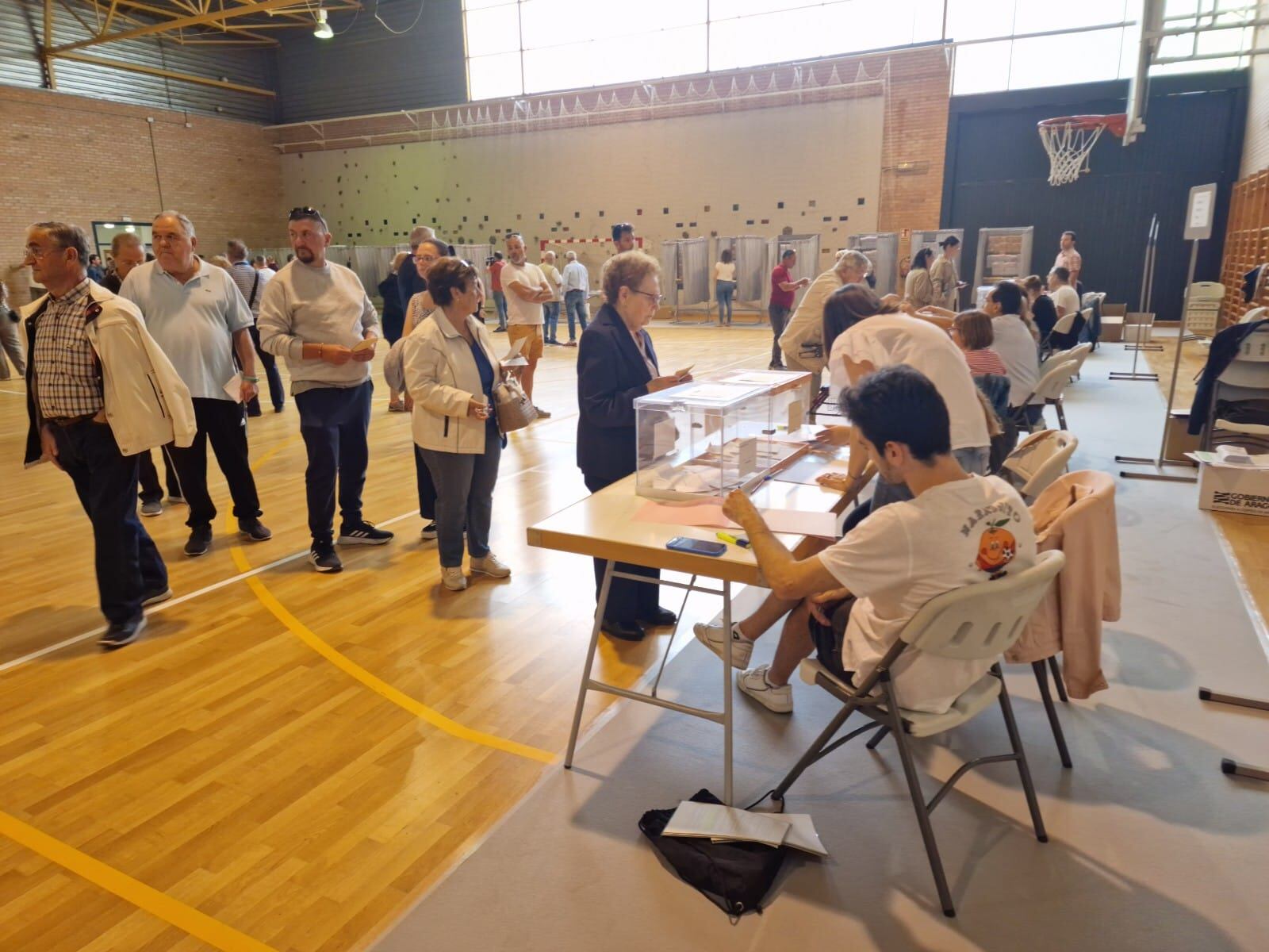 Jornada electoral en Huesca