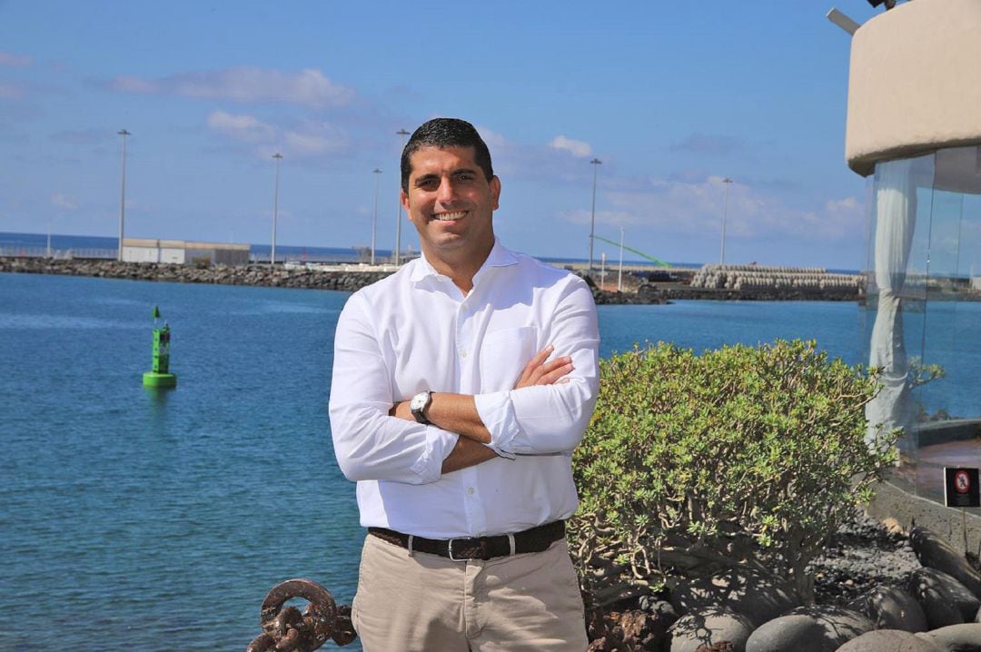 El consejero delegado de los Centros de Arte, Cultura y Turismo del Cabildo de Lanzarote, Benjamín Perdomo.