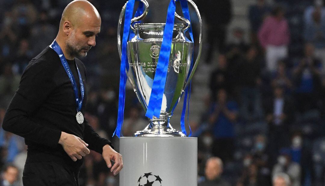 Pep Guardiola, tras la final de la Champions entre el Chelsea y el Manchester City.