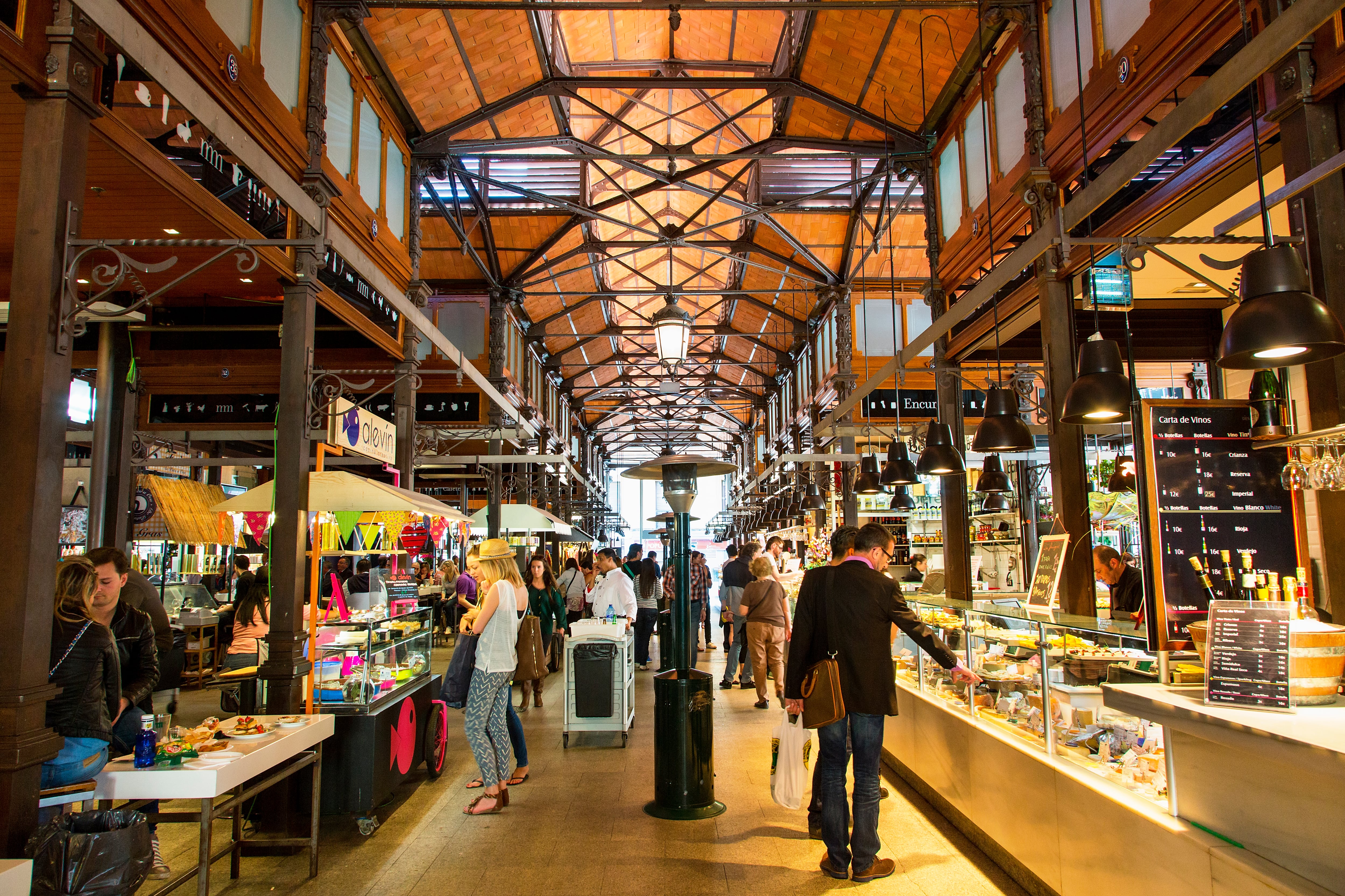 Madrid, Communidad de Madrid, San Miguel Market, Spain, Europe