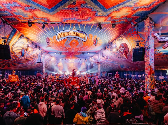 Un dels concerts del festival Snowrow