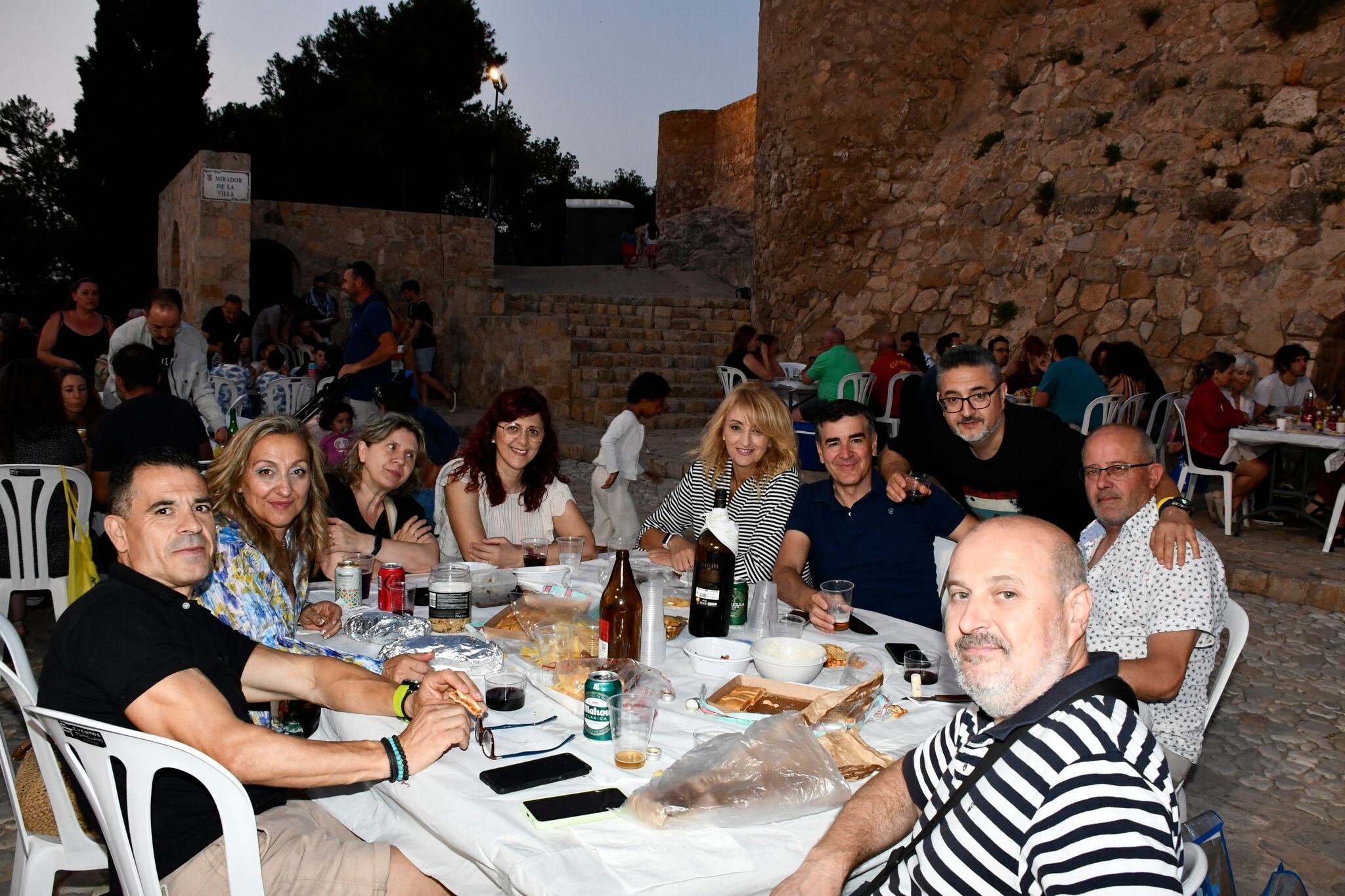 Cena en el castillo